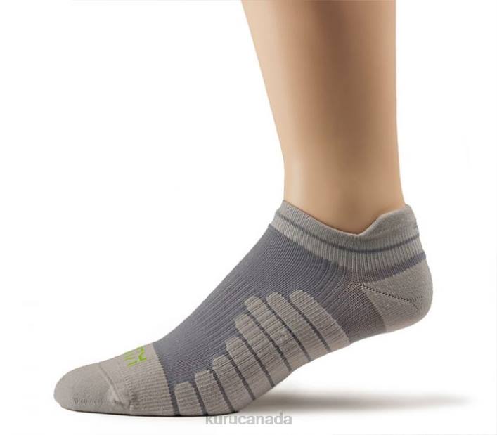 Kuru Socks Gray Unisex SPARC 2.0 ANKLE 84BZ215