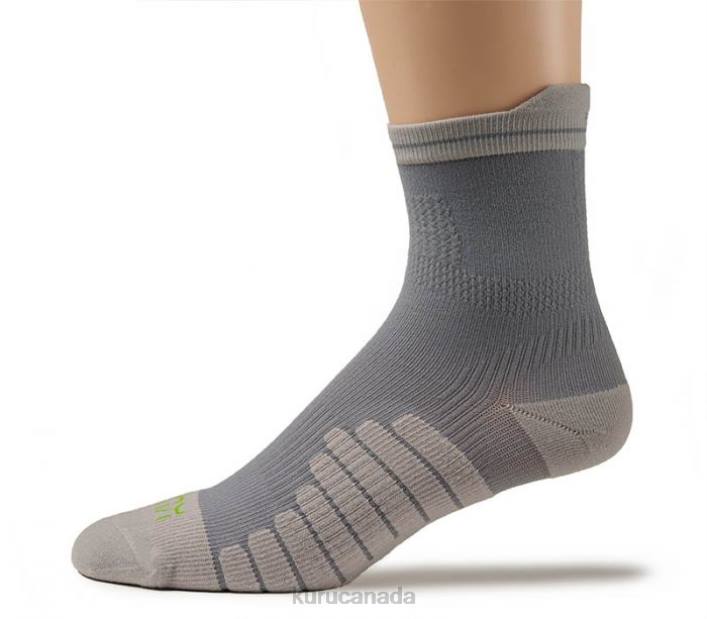 Kuru Socks Gray Unisex SPARC 2.0 CREW 84BZ218