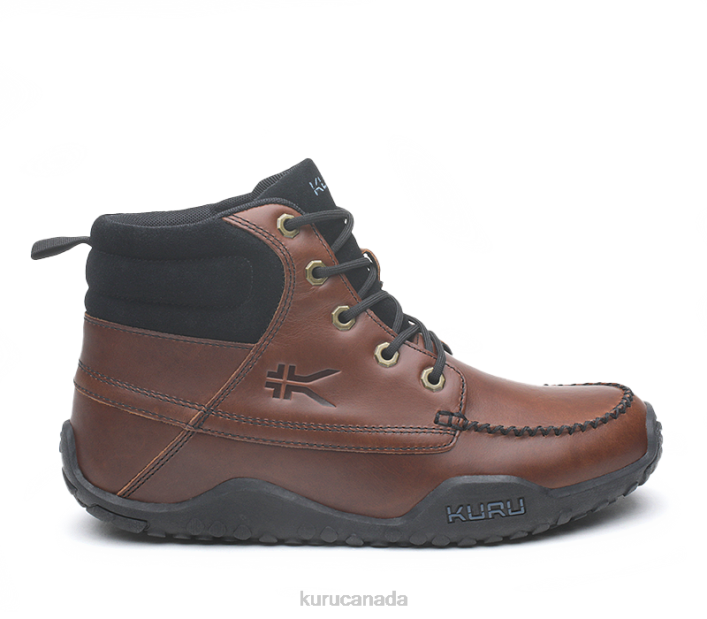 Kuru Shoes Java Brown/Jet Black Men QUEST 84BZ207