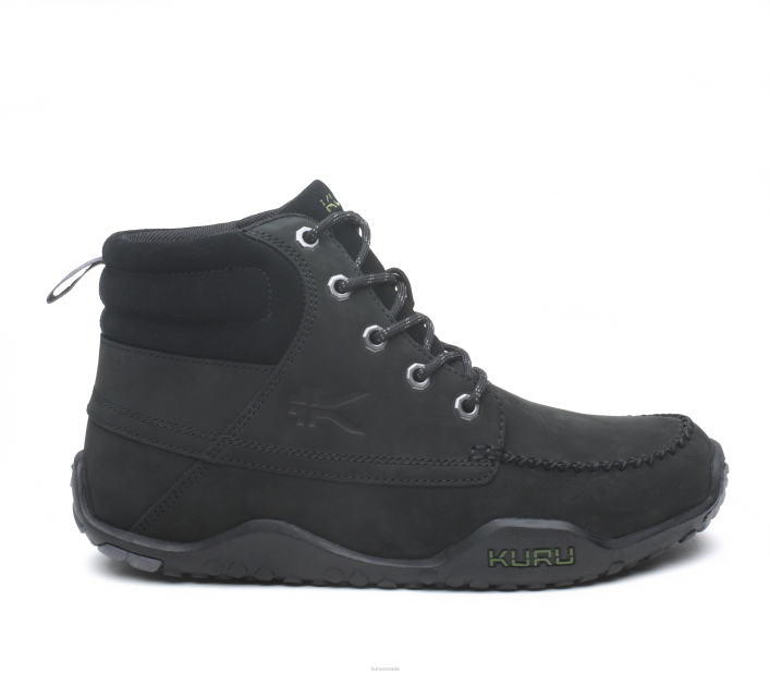 Kuru Shoes Smokestack Black Men QUEST 84BZ206