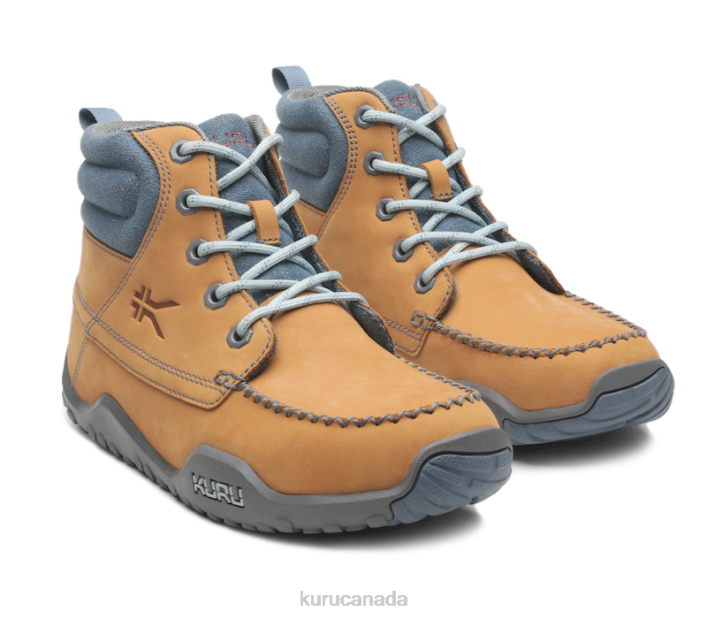 Kuru Shoes Golden Wheat/Slate Gray/Blue Haze Women QUEST 84BZ129