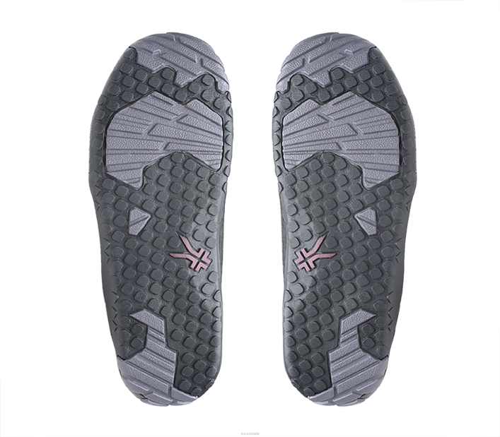 Kuru Shoes Jet Black/Basalt/Fig Purple Women QUEST 84BZ130