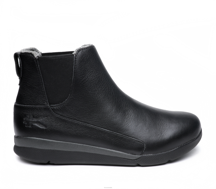 Kuru Shoes Jet Black Women LUNA 84BZ73