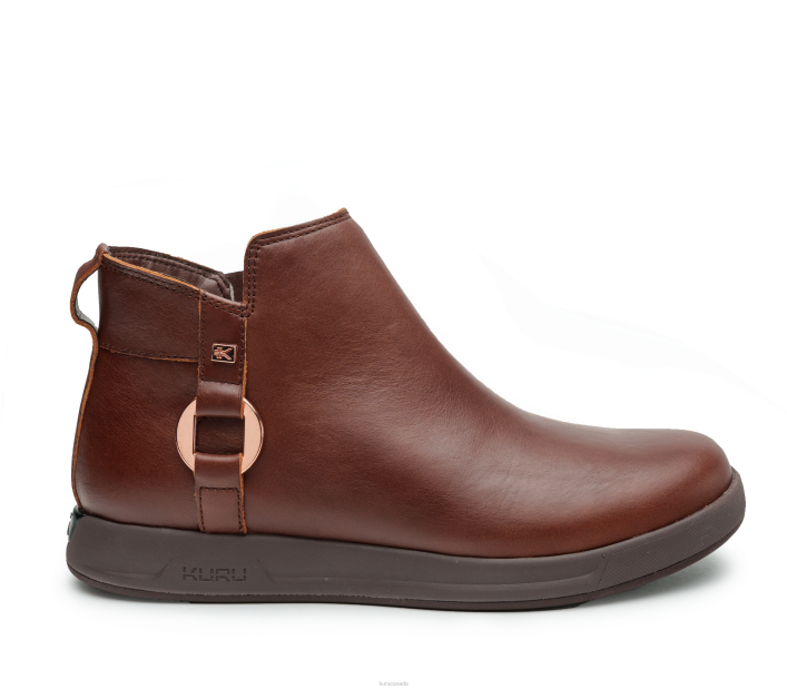 Kuru Shoes Rich Walnut/Copper Women TEMPO 84BZ128