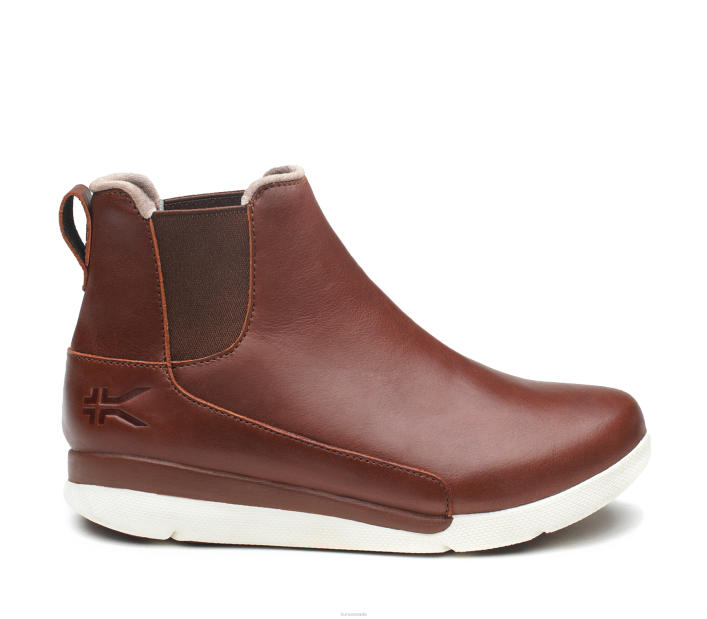 Kuru Shoes Rich Walnut/Soft Cream Women LUNA 84BZ76