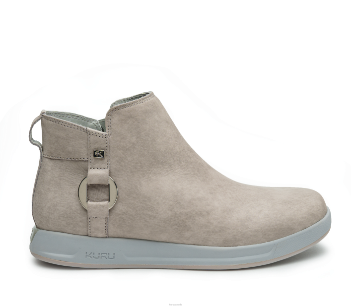 Kuru Shoes Warm Gray/Nickel Women TEMPO 84BZ131