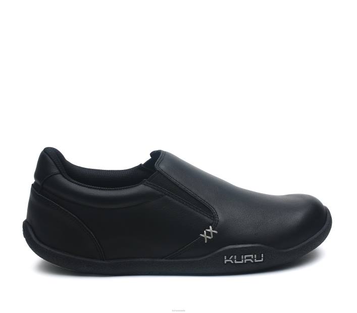 Kuru Shoes Jet Black/Fog Gray Women KIVI 84BZ69