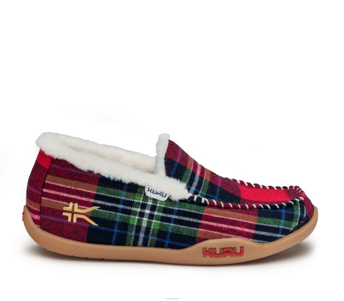 Kuru Shoes Plaid/Gum Women LOFT 84BZ86