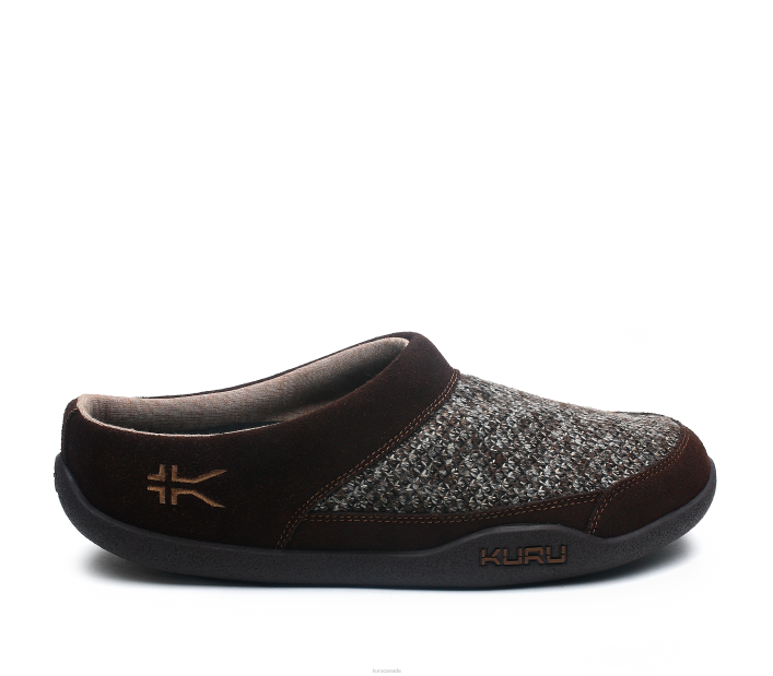 Kuru Shoes Cocoa Brown Men DRAFT 84BZ183