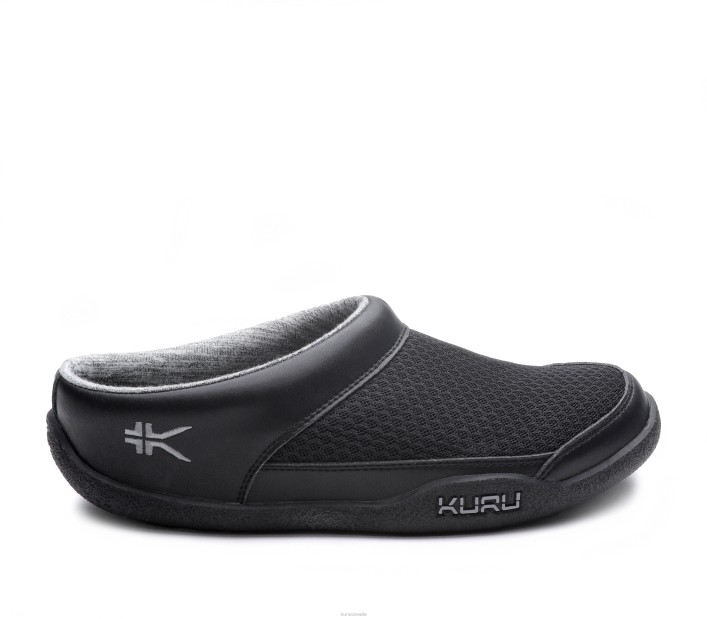 Kuru Shoes Jet Black Women DRAFT 84BZ82