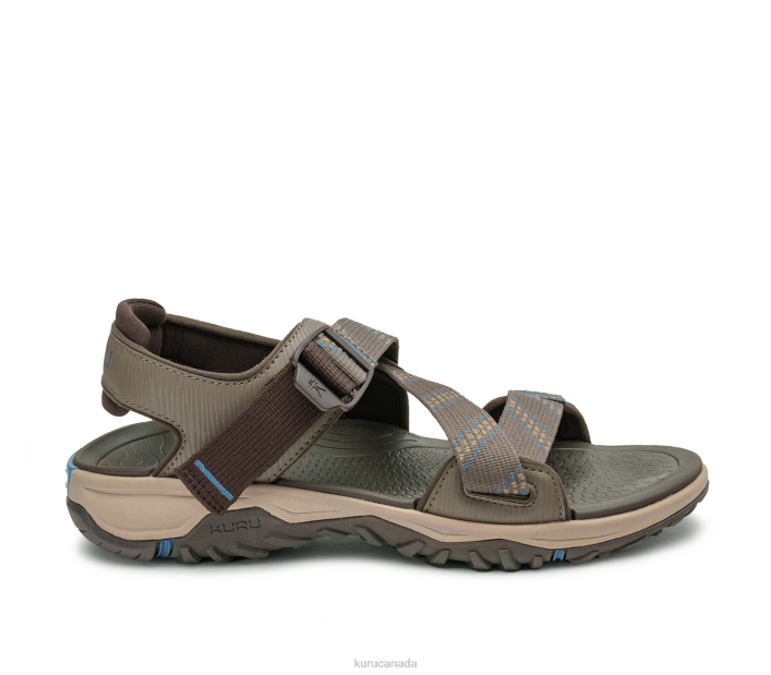 Kuru Shoes Cedar Brown/Mineral Blue Men CURRENT 84BZ197