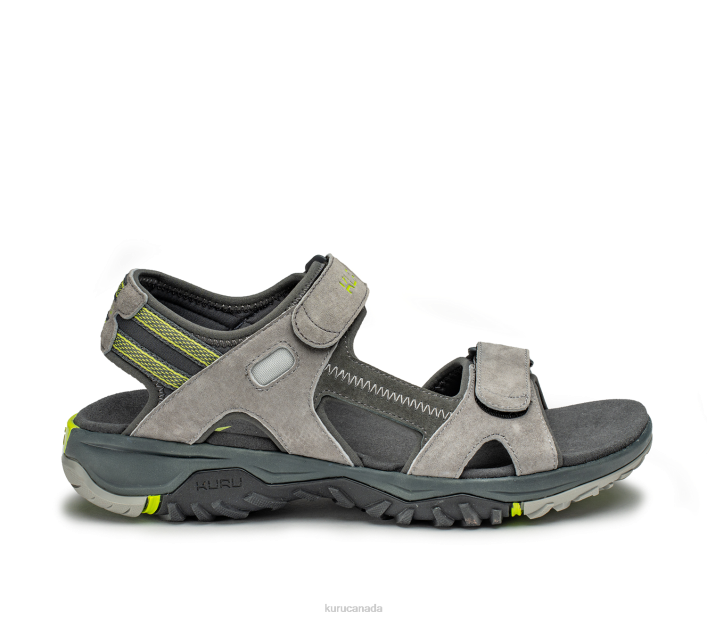 Kuru Shoes Wild Dove/Dark Shadow/Lime Green Men TREAD 84BZ203