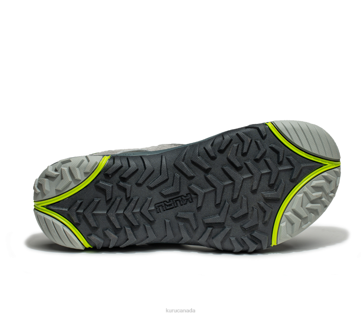Kuru Shoes Wild Dove/Dark Shadow/Lime Green Men TREAD 84BZ203