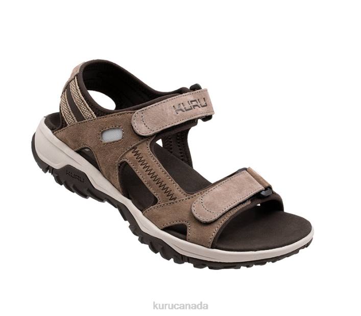 Kuru Shoes Cedar Brown/Vanilla Cream/Pale Khaki Women TREAD 84BZ101