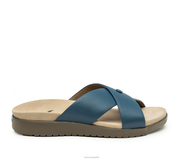Kuru Shoes Mineral Blue/Faded Brown Women BREEZE 84BZ124