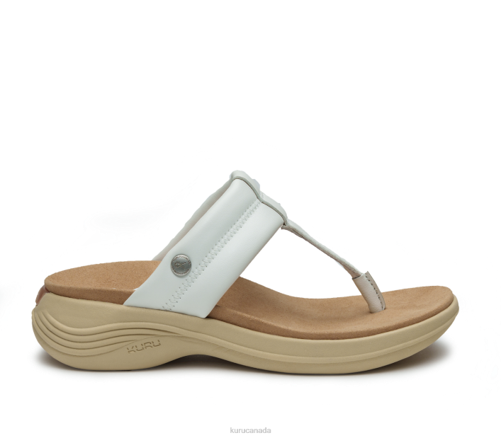 Kuru Shoes White/Sand Women CODA SUVI 84BZ109