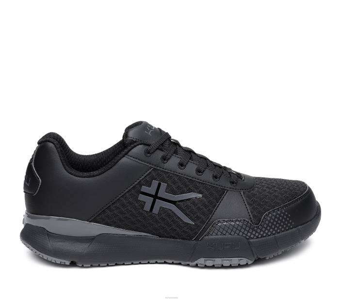 Kuru Shoes Jet Black/Charcoal Men QUANTUM 84BZ147