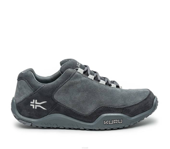 Kuru Shoes Lead Gray/Slate Gray Men CHICANE WIDE 84BZ165