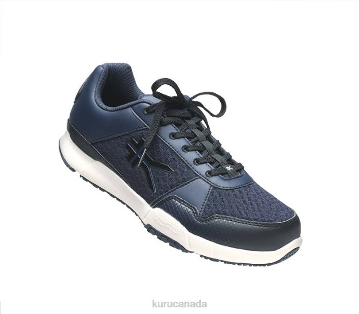 Kuru Shoes Midnight Blue/White/Jet Black Men QUANTUM WIDE 84BZ172
