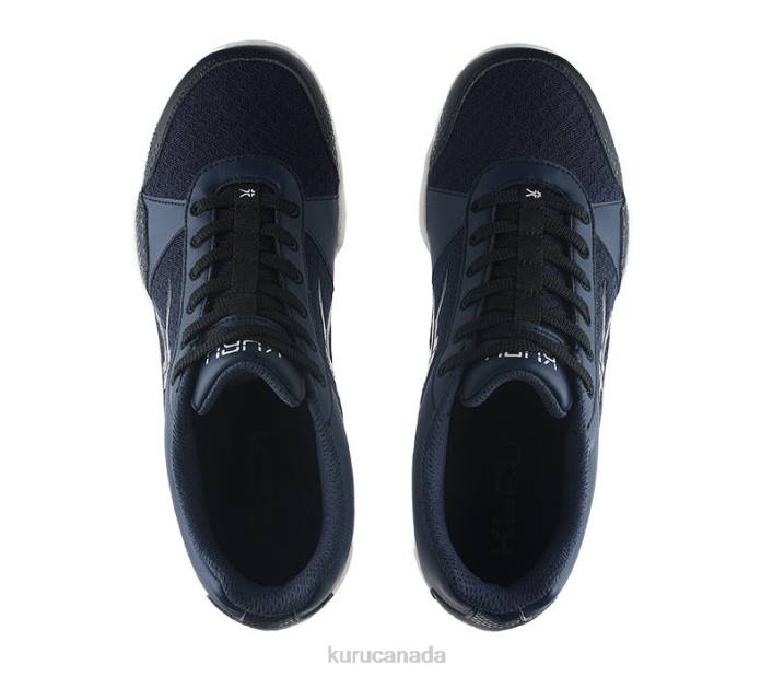 Kuru Shoes Midnight Blue/White/Jet Black Men QUANTUM WIDE 84BZ172