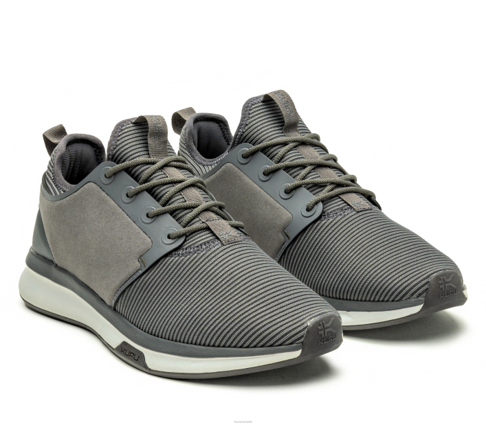 Kuru Shoes Mountain Sage/White/Smoke Gray Men ATOM WIDE 84BZ162