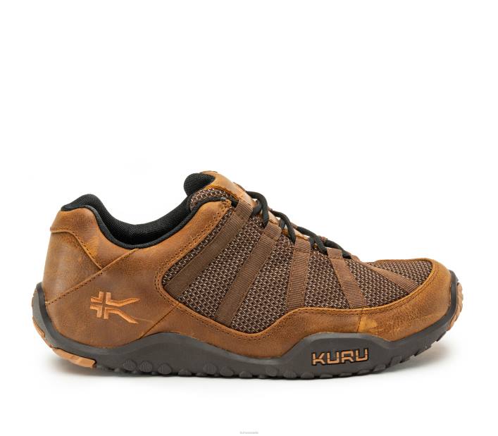 Kuru Shoes Mustang Brown/Toffee Brown Men CHICANE 84BZ161