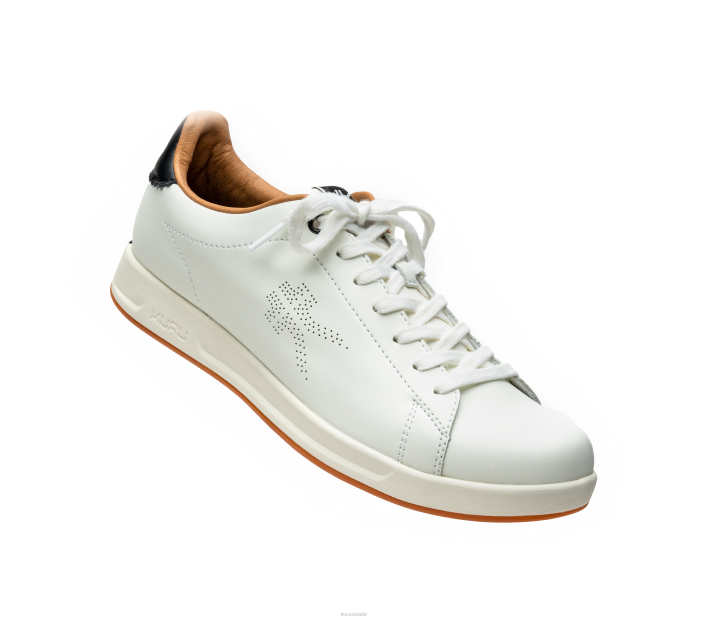 Kuru Shoes New/Bright White/Jet Black Men ROAM 84BZ151