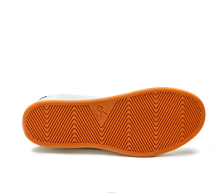 Kuru Shoes New/Bright White/Jet Black Men ROAM 84BZ151