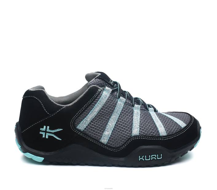 Kuru Shoes Black/Delirium Women CHICANE WIDE 84BZ59