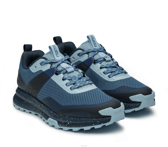 Kuru Shoes Blue Fog/Midnight Blue Women ATOM TRAIL 84BZ8