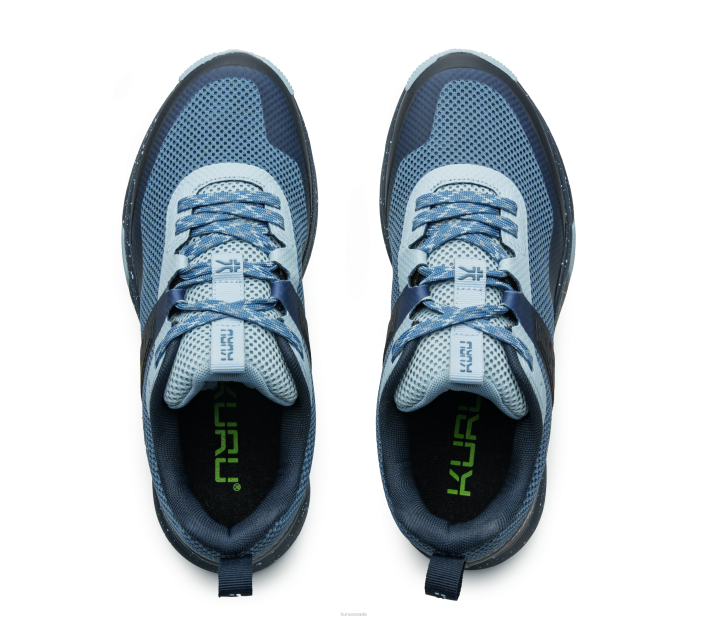 Kuru Shoes Blue Fog/Midnight Blue Women ATOM TRAIL 84BZ8