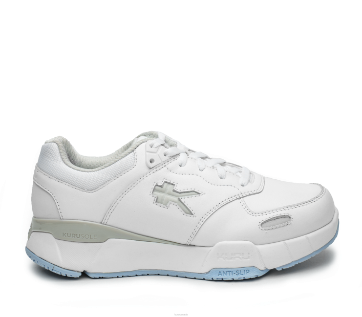 Kuru Shoes Bright White/Blue Fog Women KINETIC 84BZ23
