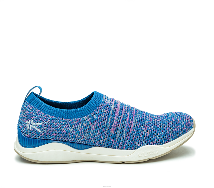 Kuru Shoes Cobalt Blue/Confetti Women STRIDE WIDE 84BZ94