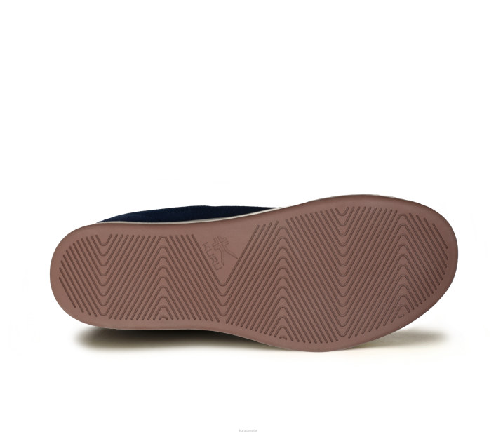 Kuru Shoes Deep Navy/White/Mustang Brown Women ROAM 84BZ21