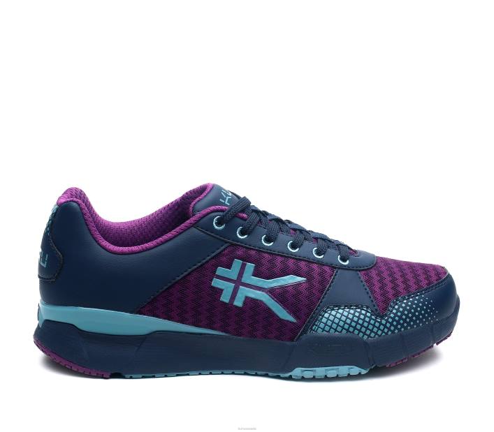 Kuru Shoes Electric Grape/Midnight Blue/Smoke Blue Women QUANTUM WIDE 84BZ55