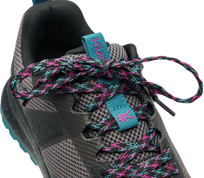 Kuru Shoes Jet Black/Dark Teal Women ATOM TRAIL 84BZ5