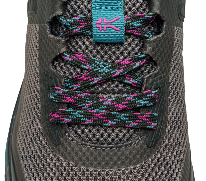 Kuru Shoes Jet Black/Dark Teal Women ATOM TRAIL 84BZ5