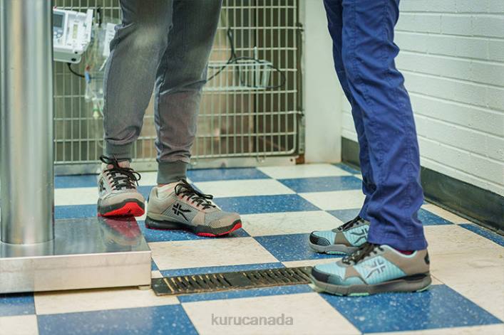 Kuru Shoes Jet Black/Dusty Aqua Women QUANTUM WIDE 84BZ47