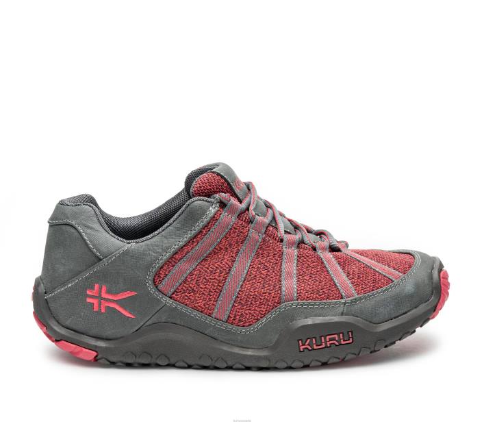Kuru Shoes Slate Gray/Rose Pink Women CHICANE 84BZ22