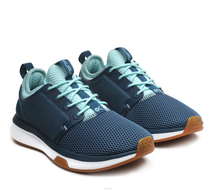 Kuru Shoes Tidal Wave/White/Oasis Blue Women ATOM 84BZ12