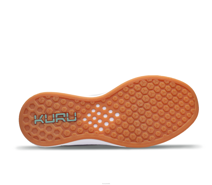 Kuru Shoes Tidal Wave/White/Oasis Blue Women ATOM WIDE 84BZ46
