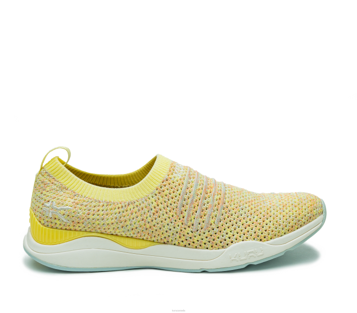 Kuru Shoes Yellow Burst/Confetti Women STRIDE 84BZ72